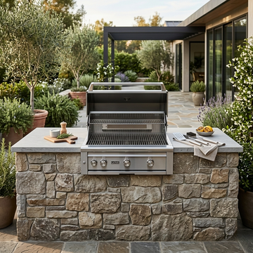 Outdoor kitchen & BBQs