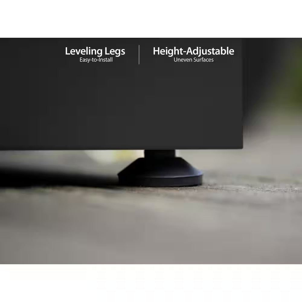 Outdoor Kitchen Stainless Steel 97 In. W X 36.5 In. H X 24 In. D 3-Piece Cabinet Set without Counter Tops