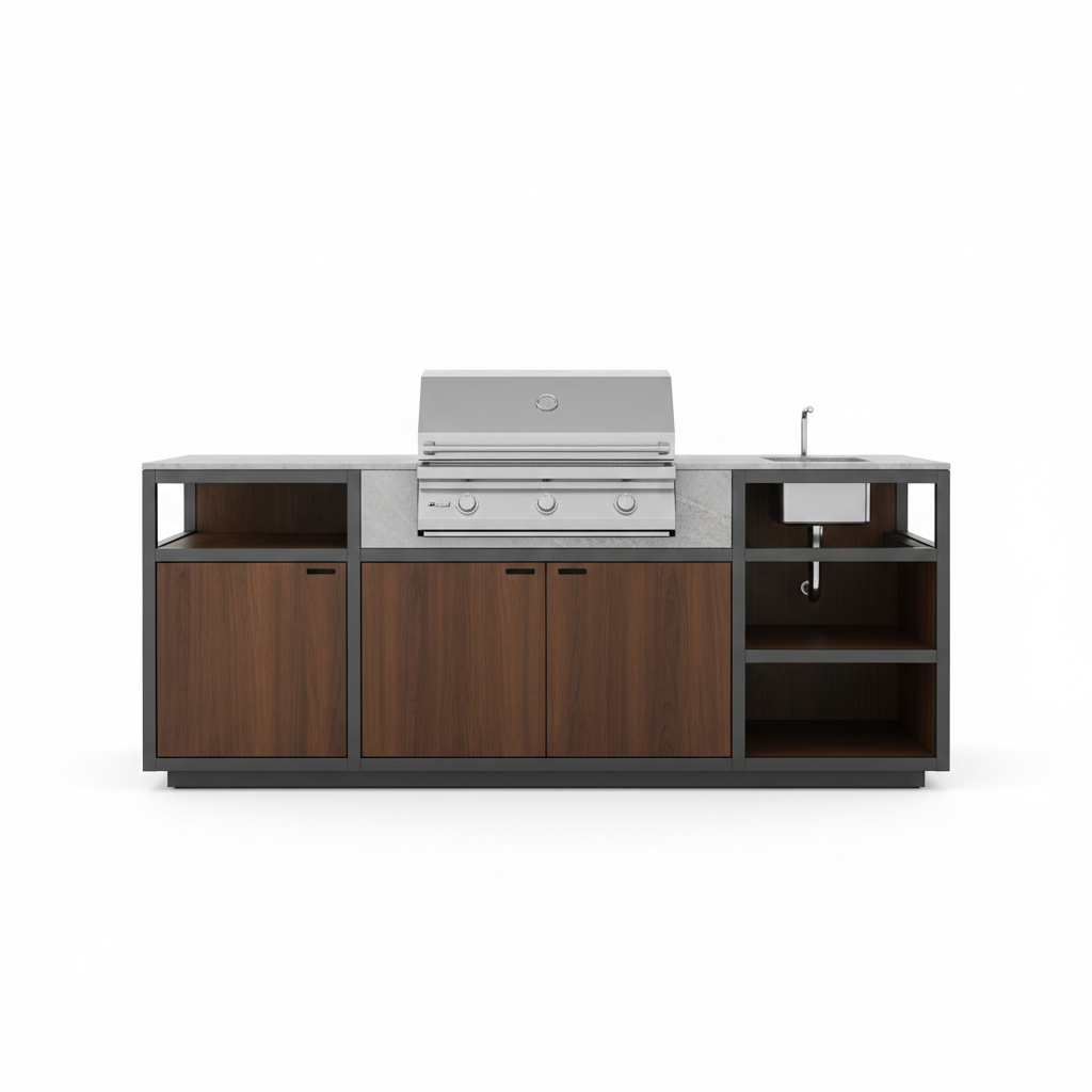 Aurora Signature Outdoor Kitchen Island