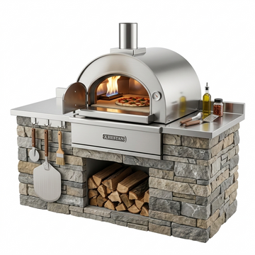 ForgeStone Outdoor Pizza Oven Station