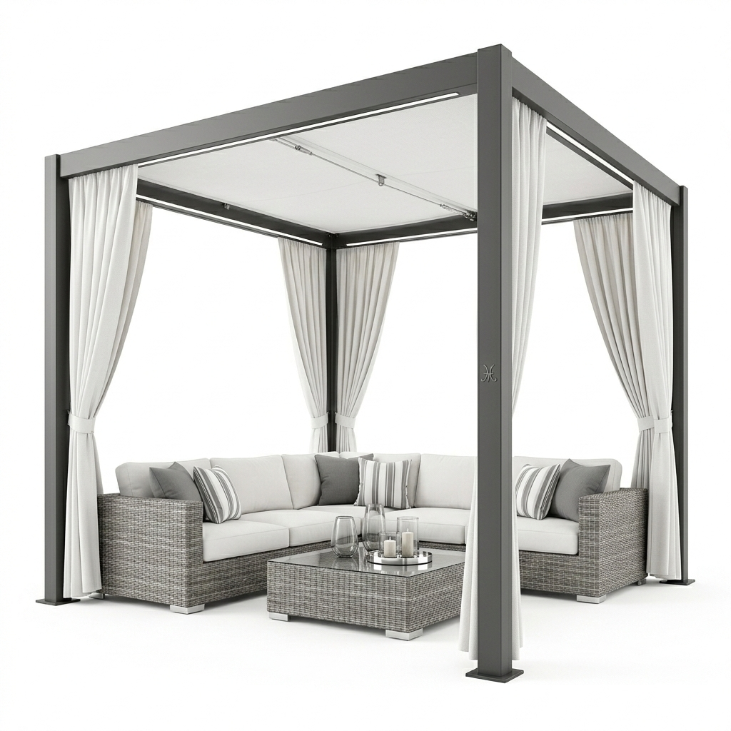 Azure Breeze Garden Retreat Cabana