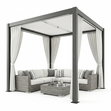 Azure Breeze Garden Retreat Cabana