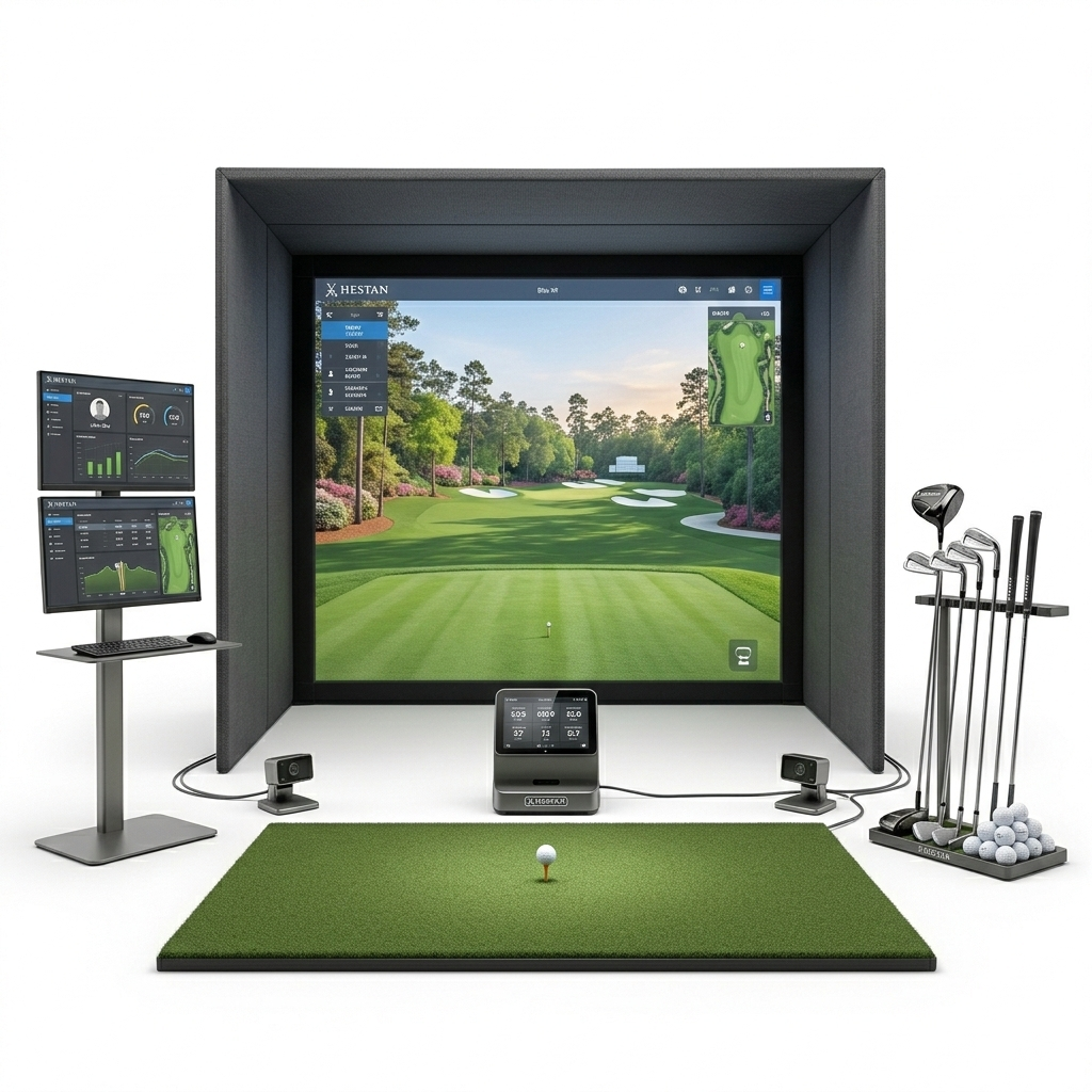 SwingSphere AI Golf Practice Simulator