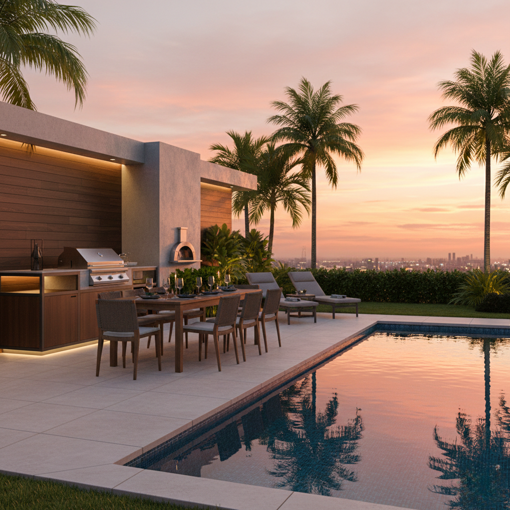 Aurora Signature Outdoor Kitchen Island